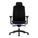 Vooraanzicht van een Herman Miller Vantum Gaming Chair in Mystic paars.